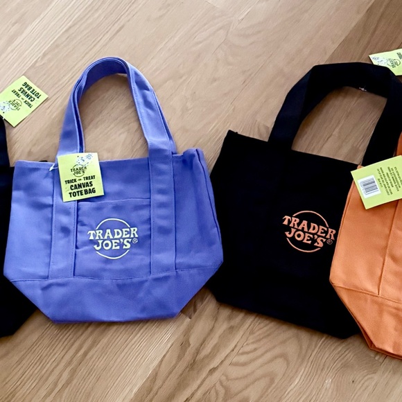 Trader Joe's Halloween Themed Mini Tote - Picture 3 of 3